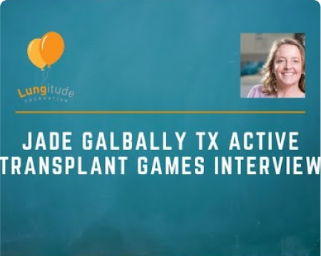 Lungitude Foundation: Interview with Jade Mitchell